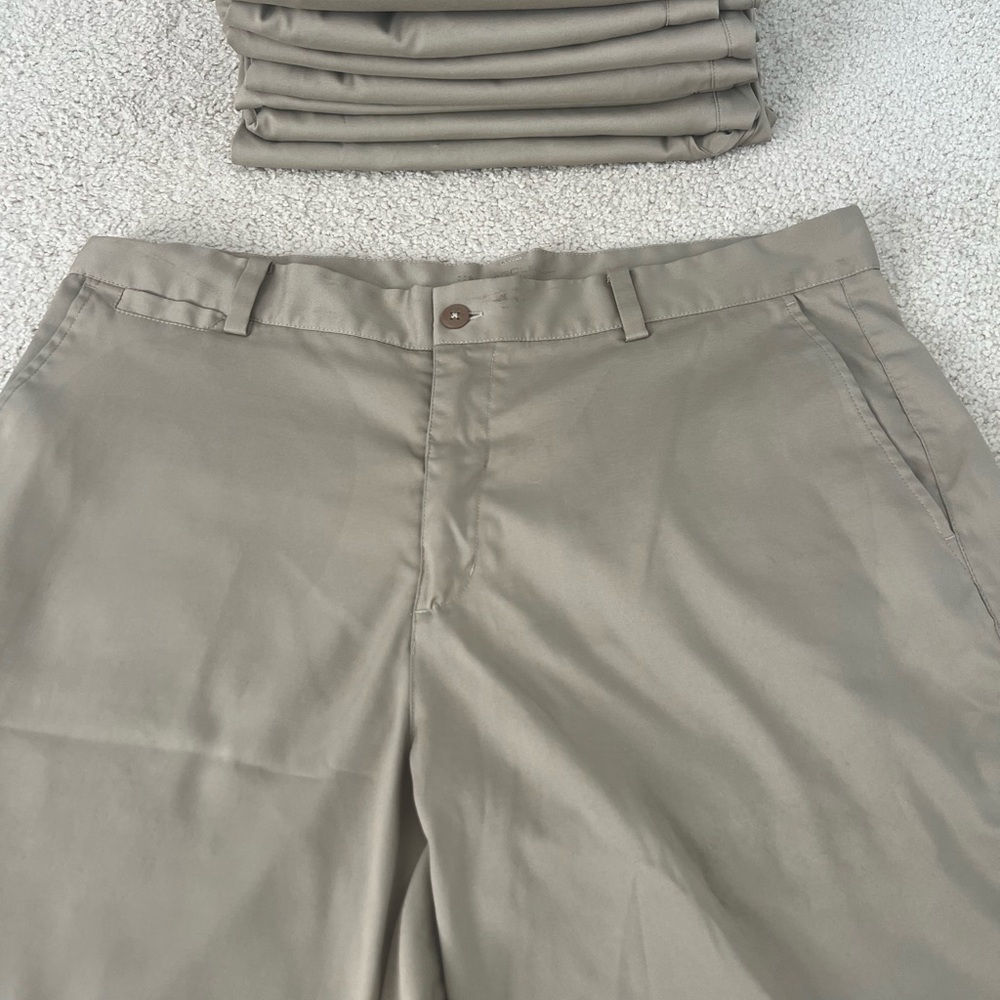 8 PAIRS! Nike Men's Flat Front Shorts - Tan